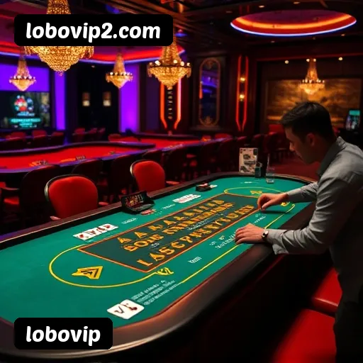 Jogos de Mesa Premium lobovip - Blackjack, Roleta, Baccarat